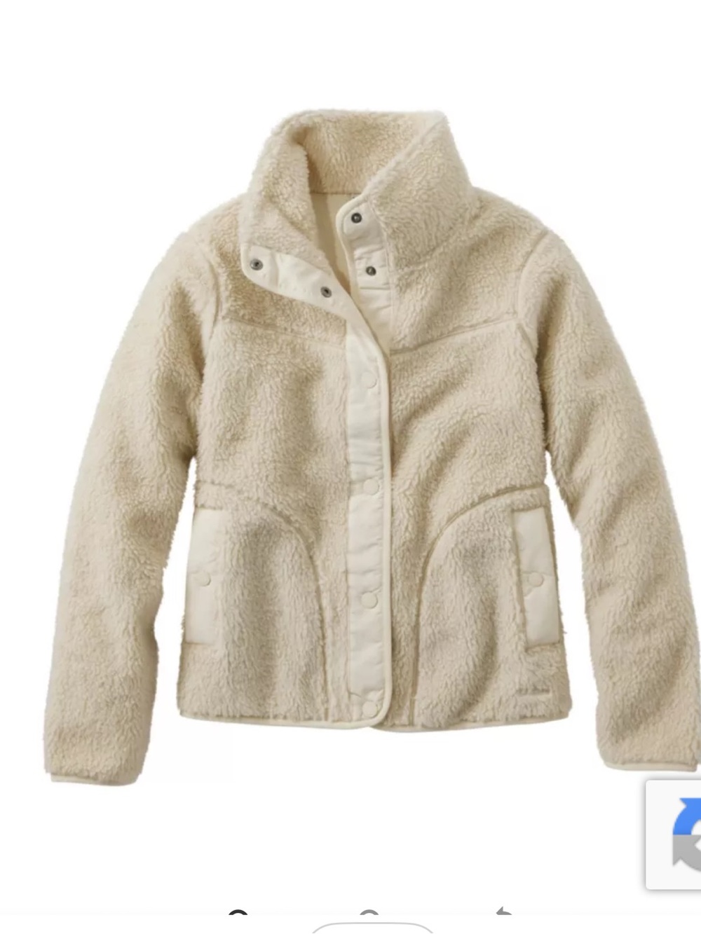 L.L.Bean Women's Bean's Sherpa Fleece Jacket XL